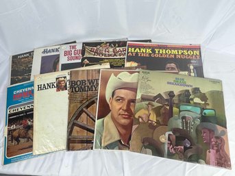 E7 Lot Of 10 Records - Hand Thomson, Bluegrass, Polka