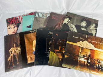 E11 Lot Of 10 Records - Raitt, Rivers, Quatro, Pointer Sisters, Juice Newton, Trower