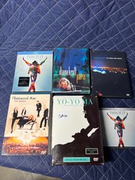 Music DVD And Blu Ray Lot - Michael Jackson, Fleetwood Mac, Diana Krall, Yo Yo Ma, Dave Matthews