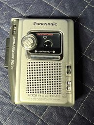 Panasonic Mini Cassette Recorder RQ-L31 Working
