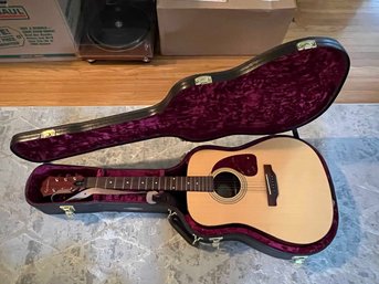 Epiphone PR 150-NA/TP Acoustic Guitar With Taylor Hard Case