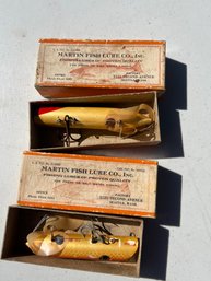 Lot Of Vintage Martin Lures