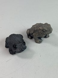 Pair Of Frogs Mount St Helens Ash Plus Wolf Design