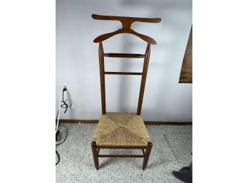 Gentlemen's Rush Bottom Valet Chair - 60 Bc