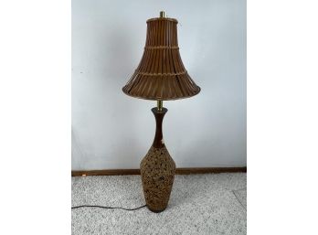 MCM Cork Lamp And Shade - 125 Bc