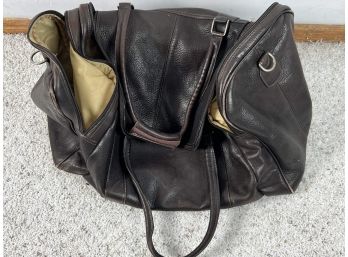 Vintage Piel Leather Bag / Duffel