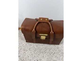 Leather Auditor / Lawyer Bag By Scott Saddle Co - Handmade