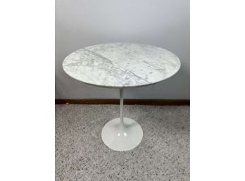 Saarinen Style Tulip Table With Marble Top - 51 Bc