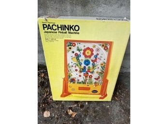 Vintage Epoch Playthings Pachinko Machine In Box