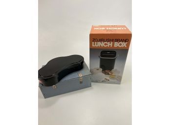Pair Of Japanese Lunch Boxes - Zojirushi  Bento Box