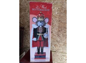 24' Mouse King Nutcracker - Wood