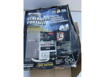 Reliance Generator Cable 7500 Volts