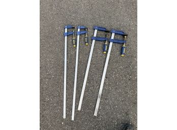 2 Pair Of Irwin Bar Clamps