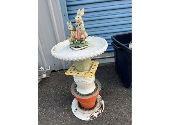 Outdoor Easter Decoration - Craft Made - Pots And Porcelain
