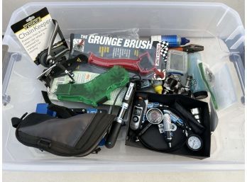 Large Lot Of Bike Tools And Accessories