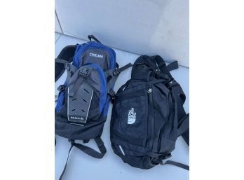 Camelbak Running Backpack And North Face Fanny Pack