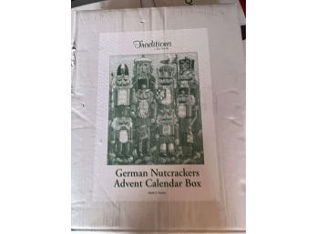 Traditions German Nutcrackers Advent Calender Box - Byers' Choice
