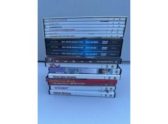 Large Lot Of DVDs - Elvis, Great Fighting Machines, Doris Day