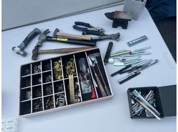 Misc Leatherworking Tools - Punches, Sets, Anvil, Hammers, Hardware