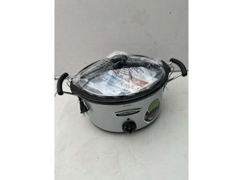 Hamilton Beach Slow Cooker With Clip On Lid - New 33169