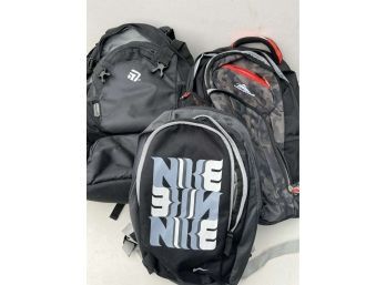 3 Sports Backpacks - Nike, High Sierra, Outdoor Products