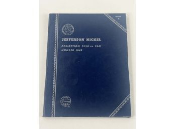 Whitman Collector's Book Of Jefferson Nickels (some Silver)