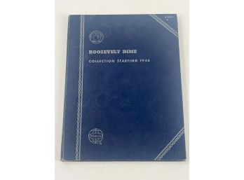 Whitman Collector's Book Of Roosevelt Dimes (silver)