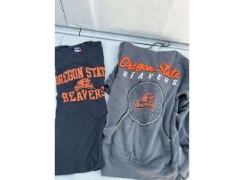 Oregon State Hoodie Plus Tshirt - Beavers - M