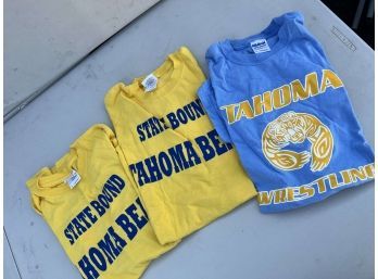 3 Tahoma HS Wrestling Supporter Tshirts - M