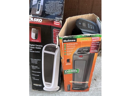 Lasko Digital Ceramic Heater (new Open Box) And Holmes Heater