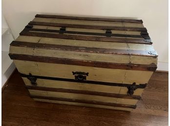 Antique M M Secor's Wall Trunk 1894