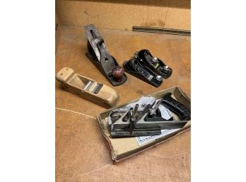 A2- Lot Of Hand Planes - Central Forge Combo Plane, Stanley, Hock