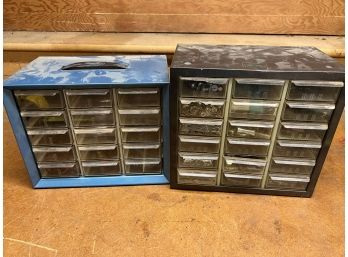 A5- Metal Small Drawer Units And Contents - Akro Mills Plus Other