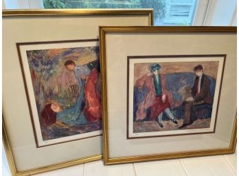 Pair Of Signed And Numbered Prints - Barbara A Wood - 15