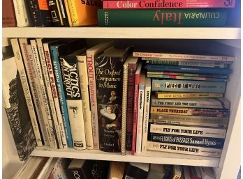 Shelf Of Books - Tactics In Trout, Selective Trout, Nymph Fishing, Muscle Planes - C