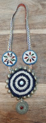 Afghan Kuchi Pectoral Necklace.