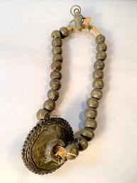 Beaded Brass 'necklace'    SOW79