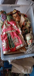 Lot Of 19th/20th Century Asian Puppets    SOW191