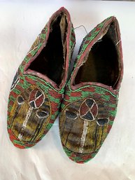 Yoroba Nigerian Beaded Shoes    SOW204