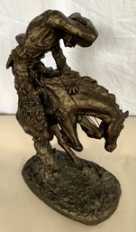 New England Collectors Society Frederic Remington Statue - The Rattlesnake    SOW229