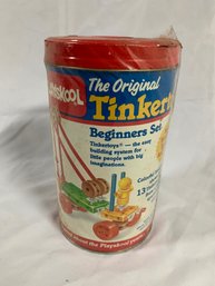 Playskool Tinkertoys Beginners Set 1986 - (B-9)