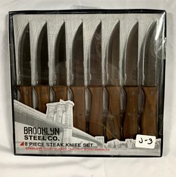 Brooklyn Steel 8 Piece Steak Knife Set (j-3)