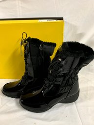 Khombu 'Bella 2' Black Boots Size 8 (127)