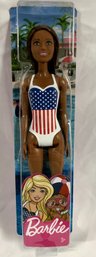 AA Barbie Beach Doll With US Flag Swimsuit 2019 (P-8)