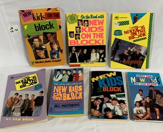 (6) New Kids On The Block Fan Books (JB 19-21)