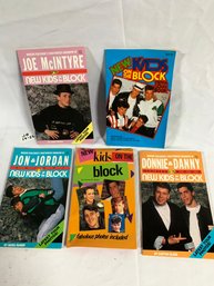 (5) New Kids On The Block Fan Books (JB 19-22)
