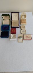 (9) Vintage Jewelers Boxes (E-5)
