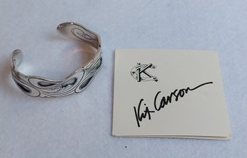 Kit Carson Sterling Cuff Bracelet (E-18)