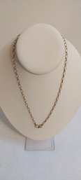 14K Oval Rolo Chain Necklace (ET-5)