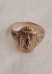 10K Gold High School Ring From 1943 (ED23)